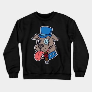 Uptown Pup Crewneck Sweatshirt